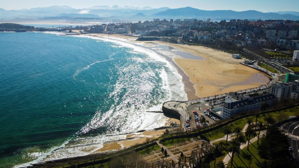 Santander beach