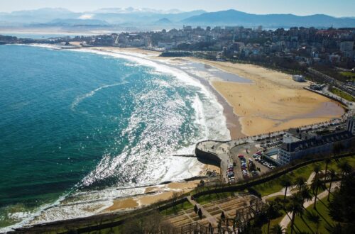 Santander beach